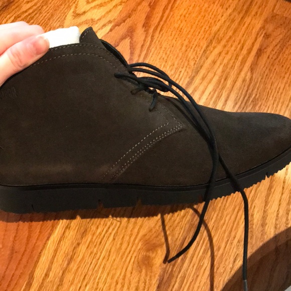 olive booties - Picture 2 of 4